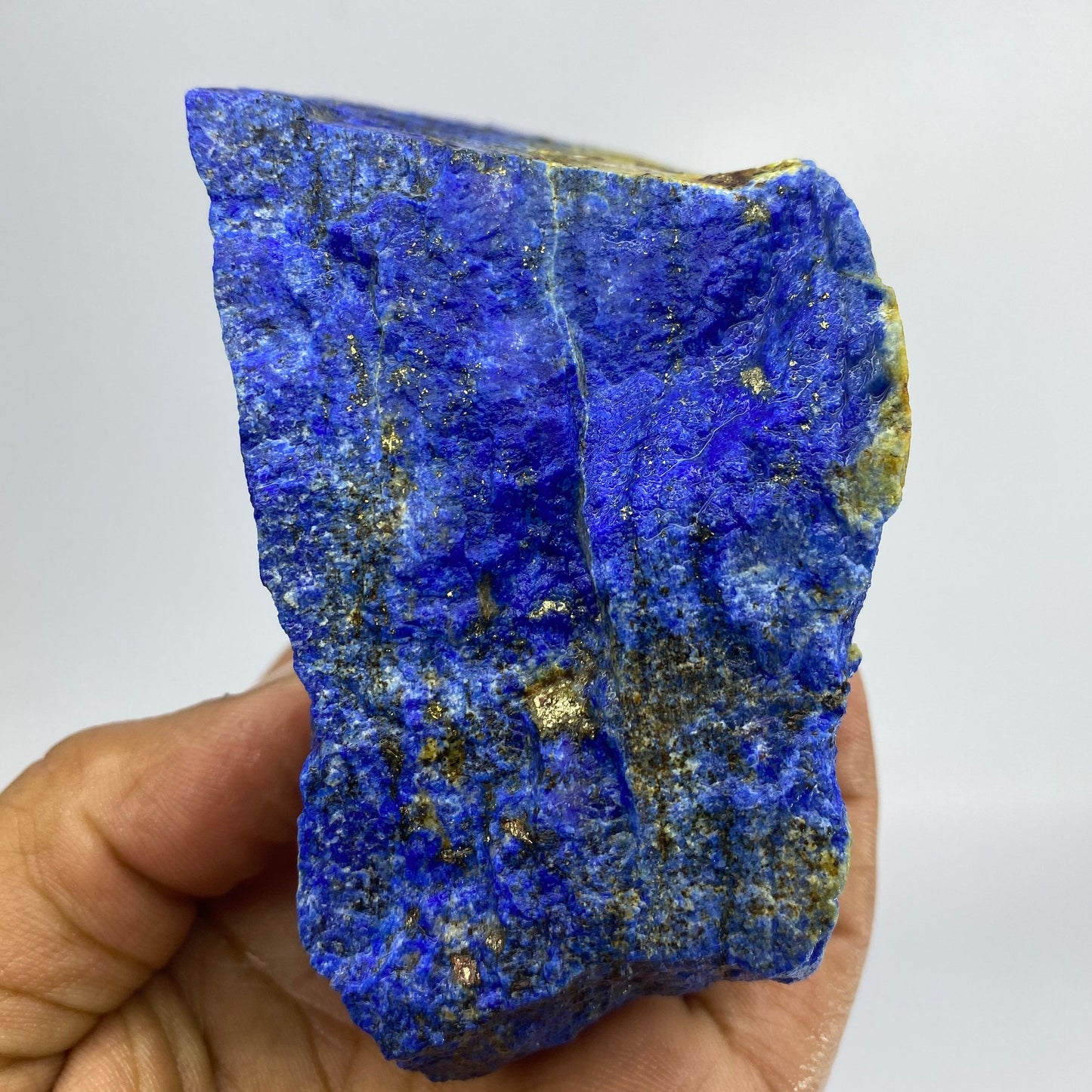 Lapis Lazuli, Lazurite, Afghanistan Minerals, 600g, Rough Gemstone, Royal Blue Lapis, Pyrite Inclusions, Lapidary Rough, Cabinet Specimen
