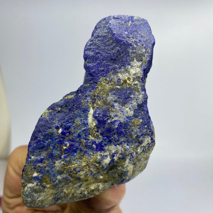 Lapis Lazuli, Lazurite, Afghanistan Minerals, 380g, Rough Gemstone, Royal Blue Lapis, Pyrite Inclusions, Lapidary Rough, Large Cabinet Specimen, Investment Grade
