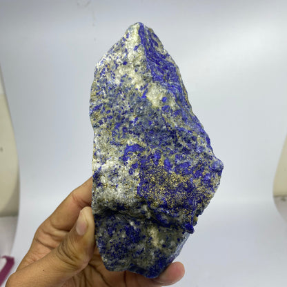 Lapis Lazuli, Lazurite, Afghanistan Minerals, Rough Gemstone, Royal Blue Lapis, Pyrite Inclusions, Lapidary Rough, Cabinet Specimen