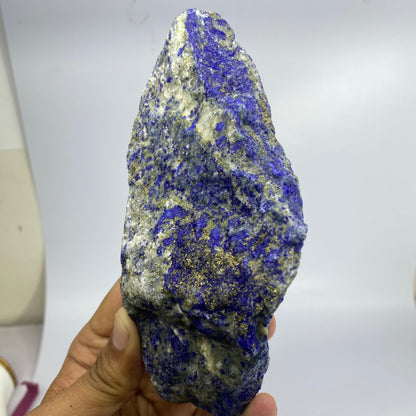 Lapis Lazuli, Lazurite, Afghanistan Minerals, Rough Gemstone, Royal Blue Lapis, Pyrite Inclusions, Lapidary Rough, Cabinet Specimen