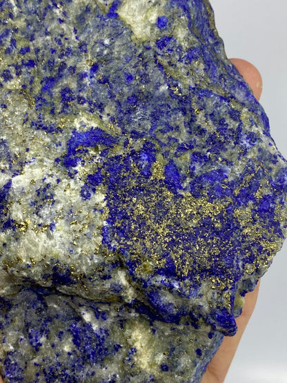 Lapis Lazuli, Lazurite, Afghanistan Minerals, Rough Gemstone, Royal Blue Lapis, Pyrite Inclusions, Lapidary Rough, Cabinet Specimen