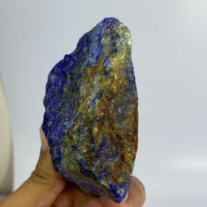 Lapis Lazuli, Lazurite, Afghanistan Minerals, 293g, Rough Gemstone, Royal Blue Lapis, Pyrite Inclusions, Lapidary Rough, Cabinet Specimen