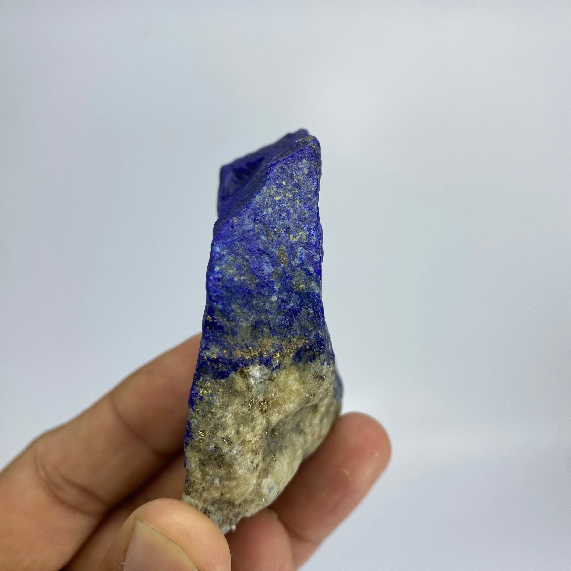 Lapis Lazuli, Lazurite, Afghanistan Minerals, 100g, Rough Gemstone, Royal Blue Lapis, Pyrite Inclusions, Lapidary Rough, Cabinet Specimen