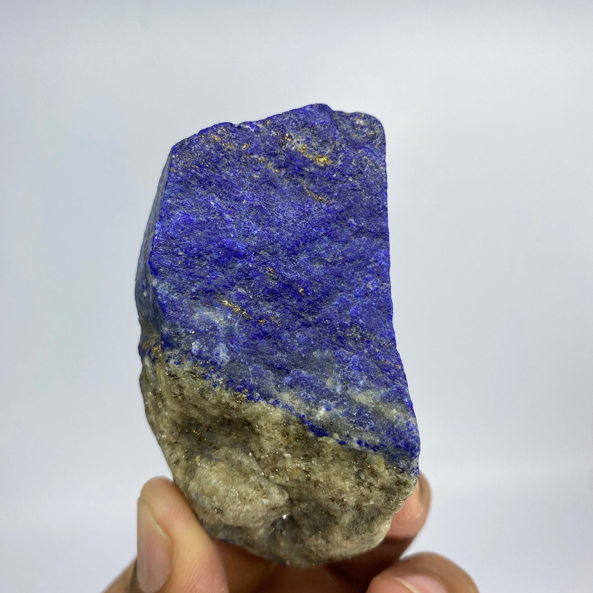 Lapis Lazuli, Lazurite, Afghanistan Minerals, 100g, Rough Gemstone, Royal Blue Lapis, Pyrite Inclusions, Lapidary Rough, Cabinet Specimen