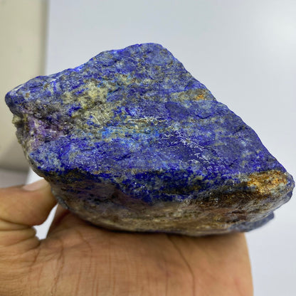 Lapis Lazuli, Lazurite, Afghanistan Minerals, 750g, Rough Gemstone, Royal Blue Lapis, Pyrite Inclusions, Lapidary Rough, Cabinet Specimen