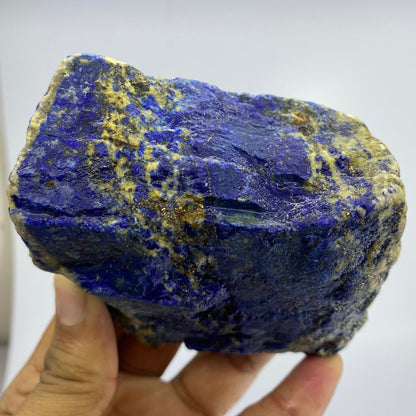 Lapis Lazuli, Lazurite, Afghanistan Minerals, Rough Gemstone, Royal Blue Lapis, Pyrite Inclusions, Lapidary Rough, Cabinet Specimen