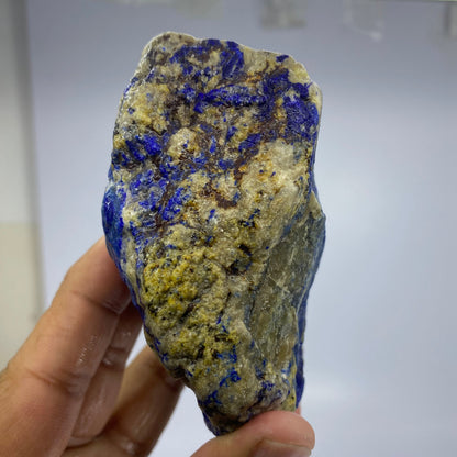 Lapis Lazuli, Lazurite, Afghanistan Minerals, Rough Gemstone, Royal Blue Lapis, Pyrite Inclusions, Lapidary Rough, Cabinet Specimen