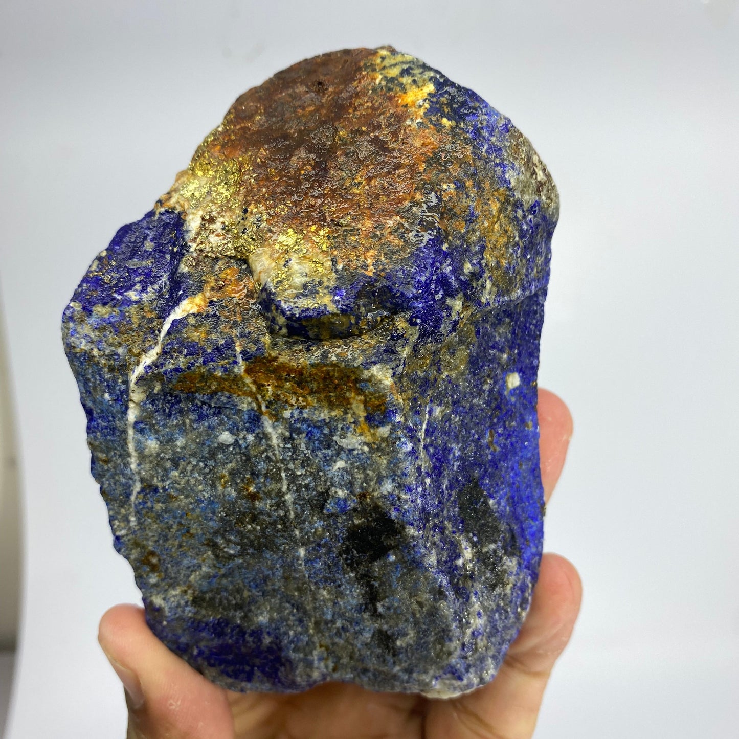 497g Royal Blue Rough Lapis Lazuli – Badakhshan, Afghanistan