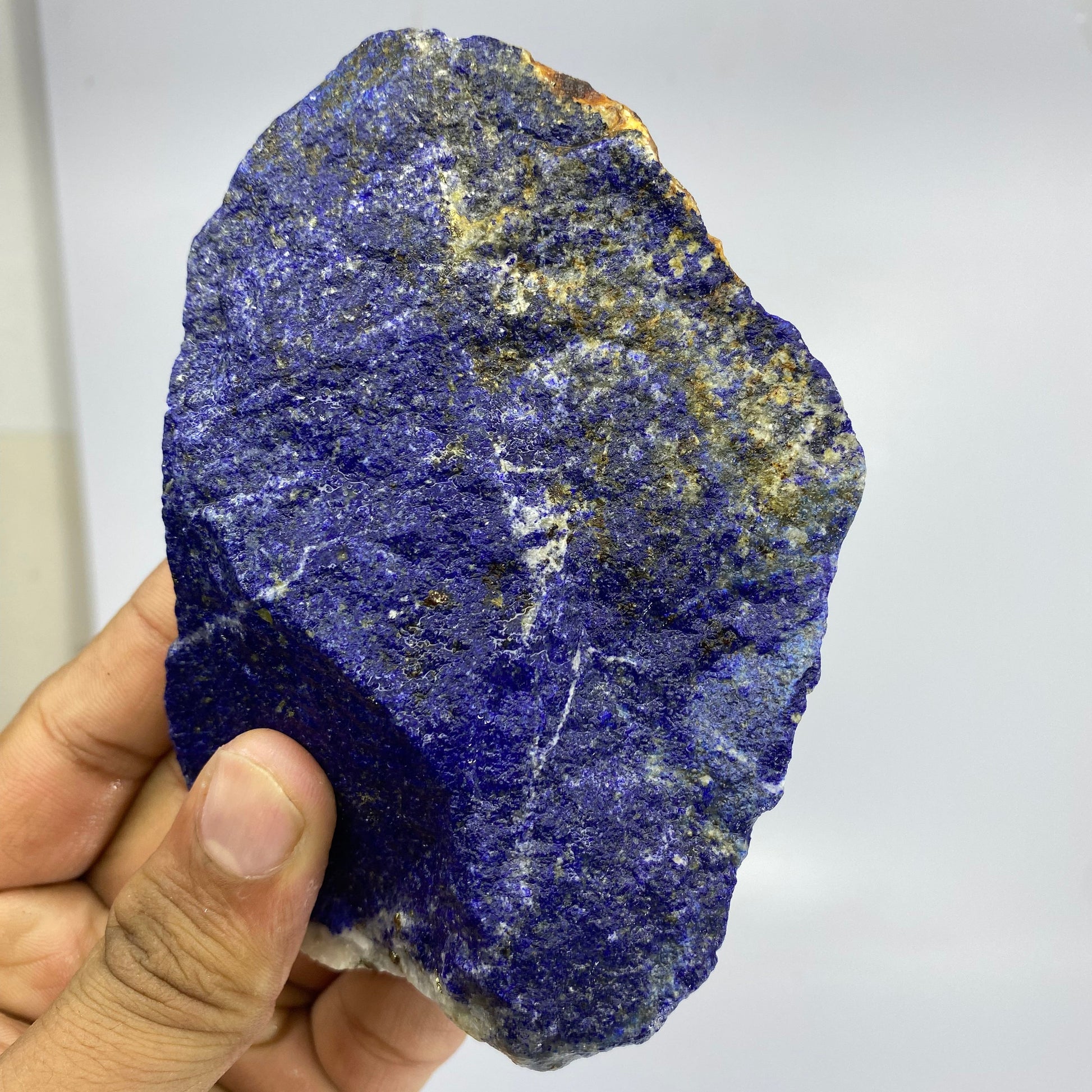 Lapis Lazuli, Lazurite, Afghanistan Minerals, 81g, Rough Gemstone, Royal Blue Lapis, Pyrite Inclusions, Lapidary Rough, Cabinet Specimen