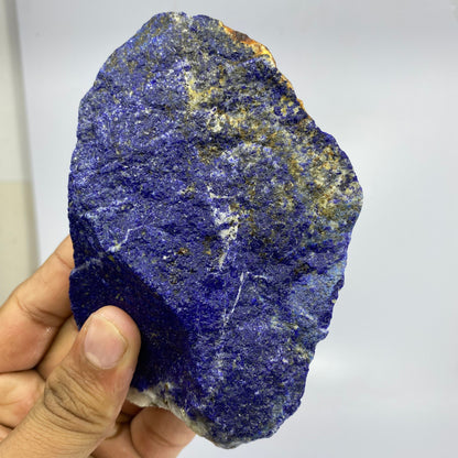 Lapis Lazuli, Lazurite, Afghanistan Minerals, 81g, Rough Gemstone, Royal Blue Lapis, Pyrite Inclusions, Lapidary Rough, Cabinet Specimen