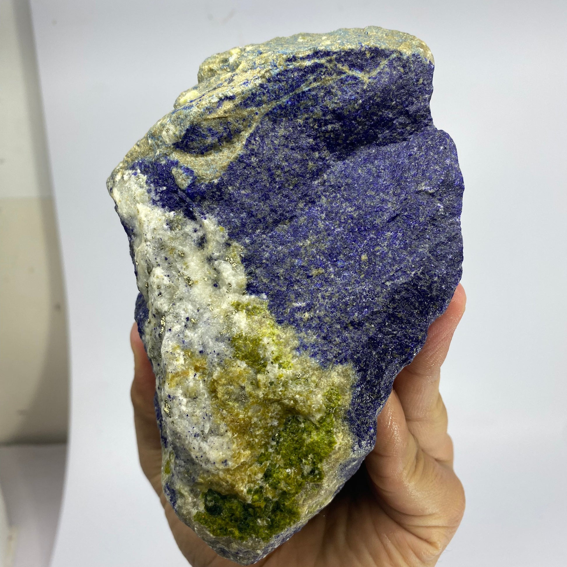 Lapis Lazuli, Lazurite, Afghanistan Minerals, 2kg, Rough Gemstone, Royal Blue Lapis, Pyrite Inclusions, Lapidary Rough, Statement Specimen, Exhibition Grade