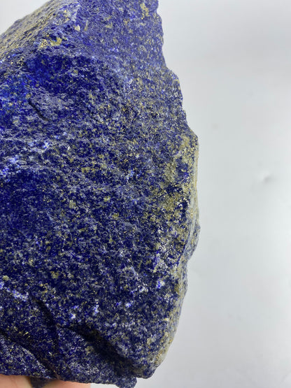 Lapis Lazuli, Lazurite, Afghanistan Minerals, , Rough Gemstone, Royal Blue Lapis, Pyrite Inclusions, Lapidary Rough, Cabinet Specimen