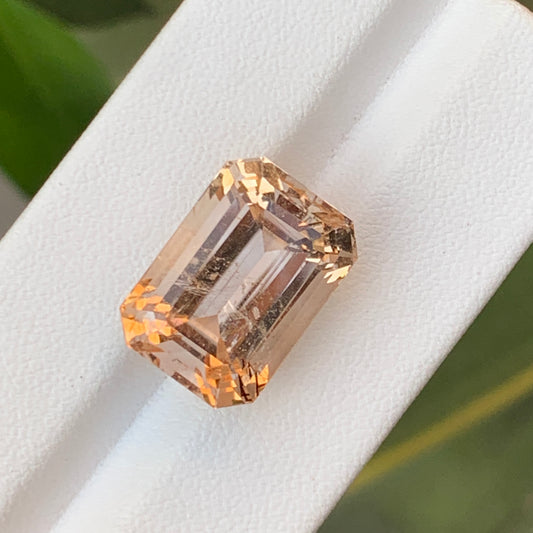 Imperial Topaz, 24.5 Carat, Golden Topaz, Orange Topaz, Faceted Gemstone, Loose Topaz, Katlang Mine, Pakistan Gemstone, Rare Topaz, Fine Jewelry Gem, Investment Gemstone, Large Gemstone