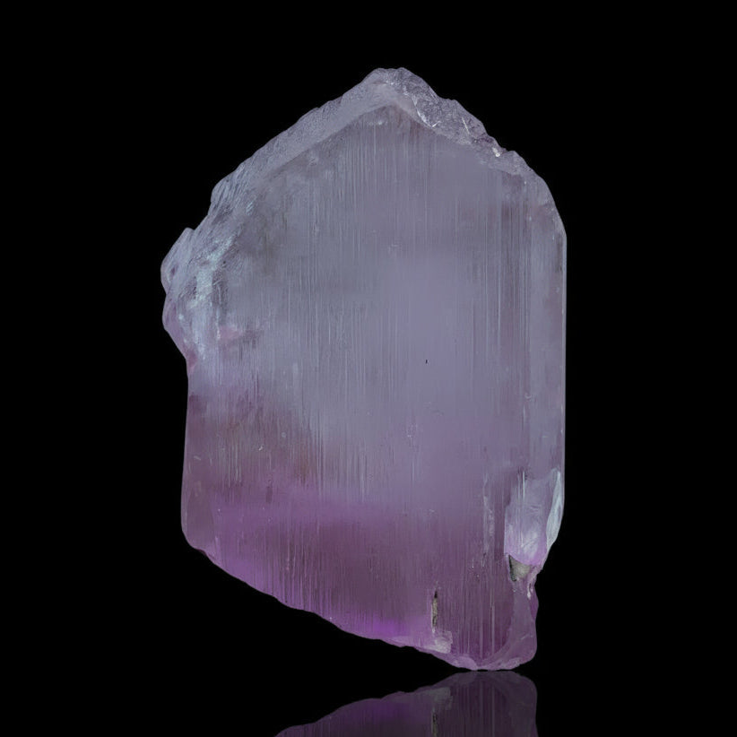 Kunzite Crystal, Spodumene, Faceting Grade, Terminated Crystal, 142 Grams, 710 Carat, Gem Rough, Raw Kunzite, Perfectly Terminated, Pink Spodumene, Investment Gemstone, Mineral Specimen, Large Crystal.