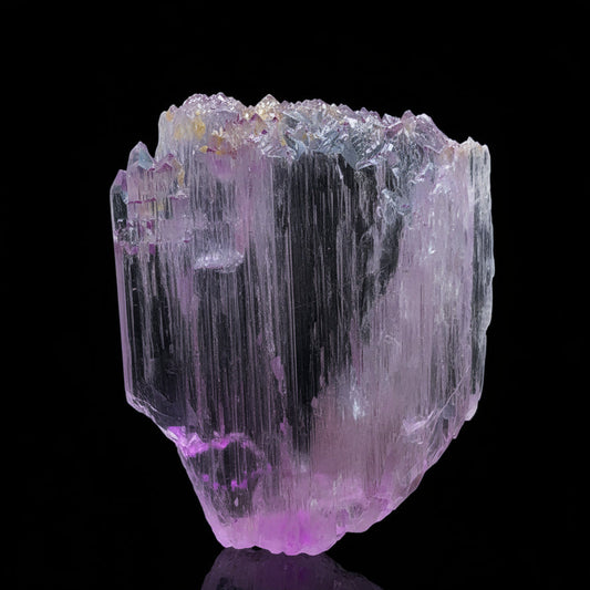 Kunzite Crystal, Spodumene, Double Terminated, DT Crystal, Faceting Grade Rough, Gem Rough, Pink Kunzite, Lilac Spodumene, Natural Crystal, Investment Gemstone, Mineral Specimen, High Clarity