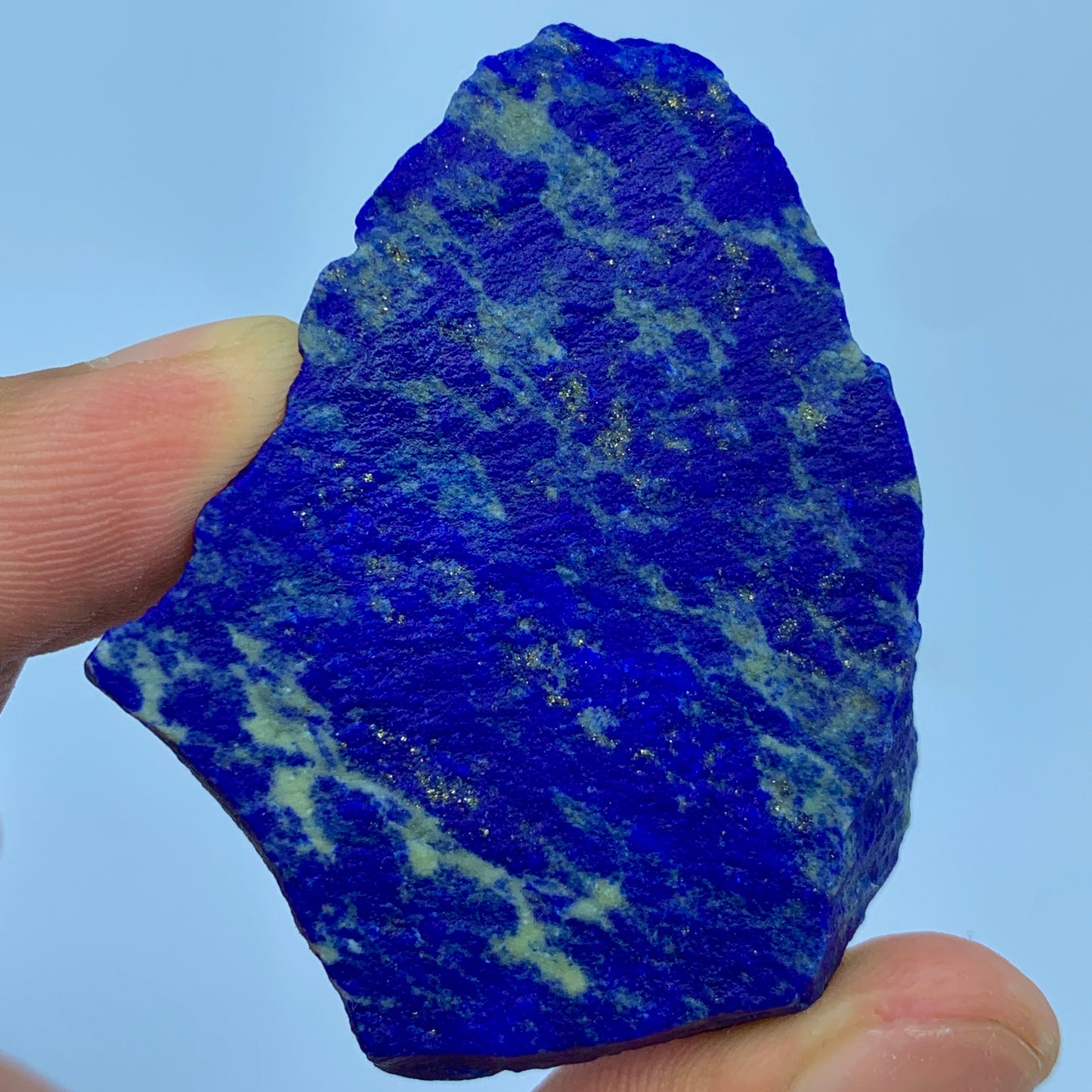 Lapis Lazuli Raw, Blue Healing Stone, Metaphysical Crystal, 280 Carats, Natural Lapis, Raw Gemstone, Meditation Stone, Chakra Stone, Raw Crystal, Lapis Lazuli Stone, Blue Gemstone, Mineral Specimen