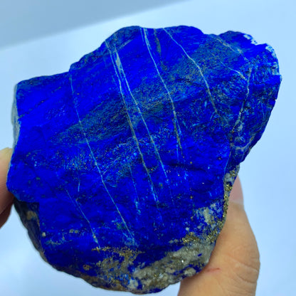 Lapis Lazuli Raw, Royal Blue Lapis, 2390 Carats, Natural Lapis, Raw Gemstone, Lapidary Rough, Carving Stone, Mineral Specimen, Lapis Lazuli Stone, Blue Gemstone, Rough Lapis, Afghanistan Lapis 
