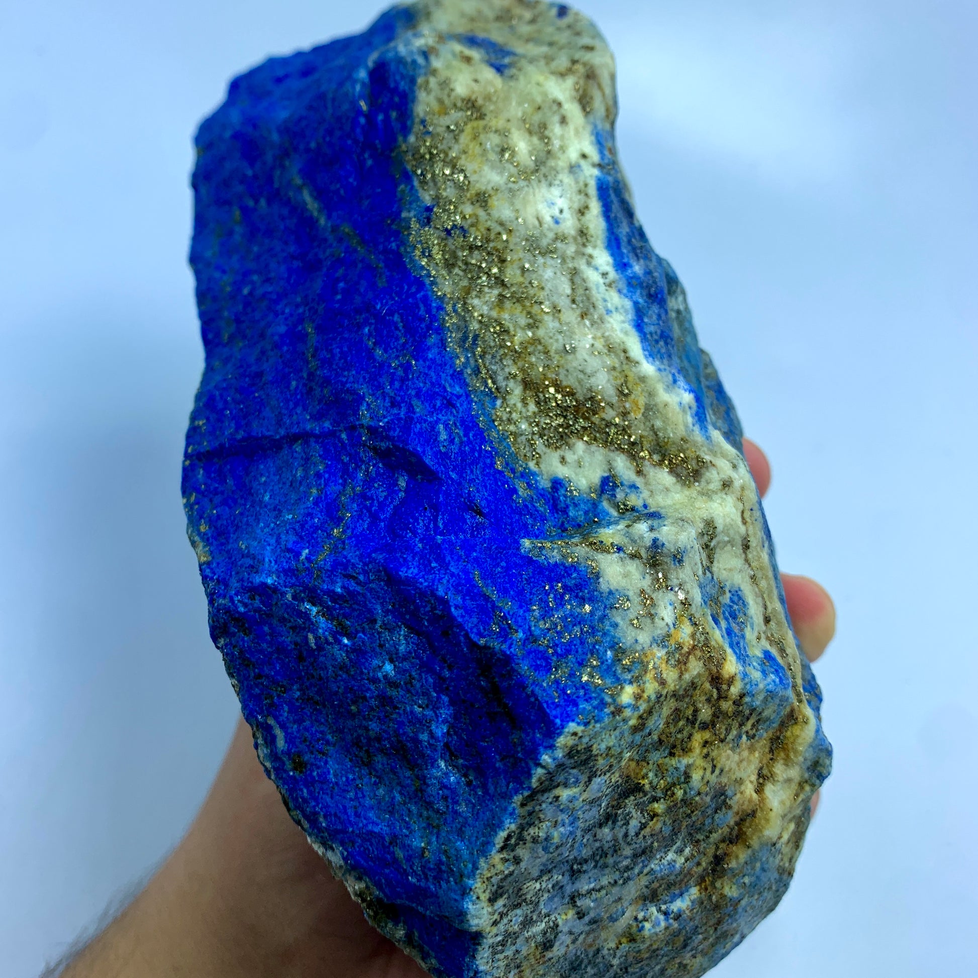 Lapis Lazuli Raw, Royal Blue Lapis, AAA Grade, 2345 Grams, 11725 Carats, Afghan Lapis, Natural Crystal, Golden Pyrite, Large Lapis, Mineral Specimen, Home Decor Crystal, Lapidary Rough, Carving Stone, Investment Stone, Deep Blue Lapis