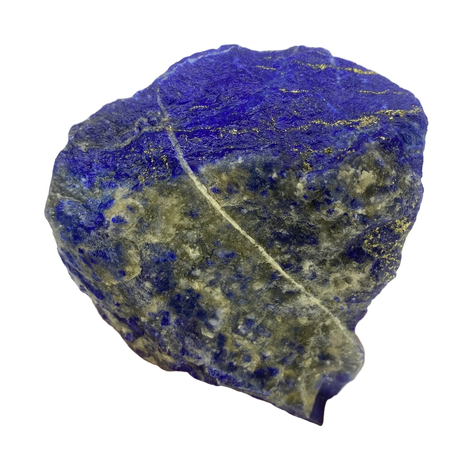 Lapis Lazuli, Lazurite, Afghanistan Minerals, 376g, Rough Gemstone, Royal Blue Lapis, Pyrite Inclusions, Lapidary Rough, Cabinet Specimen