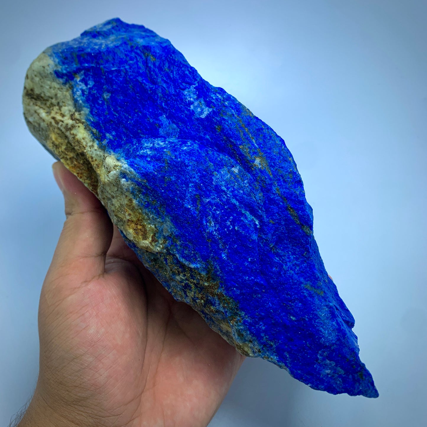 Lapis Lazuli Raw, Royal Blue Lapis, AAA Grade, 2345 Grams, 11725 Carats, Afghan Lapis, Natural Crystal, Golden Pyrite, Large Lapis, Mineral Specimen, Home Decor Crystal, Lapidary Rough, Carving Stone, Investment Stone, Deep Blue Lapis
