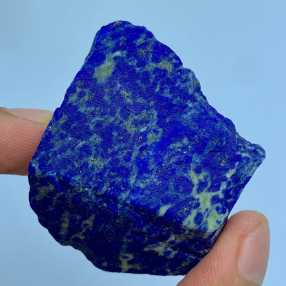 Lapis Lazuli Raw, Blue Healing Stone, Metaphysical Crystal, 280 Carats, Natural Lapis, Raw Gemstone, Meditation Stone, Chakra Stone, Raw Crystal, Lapis Lazuli Stone, Blue Gemstone, Mineral Specimen