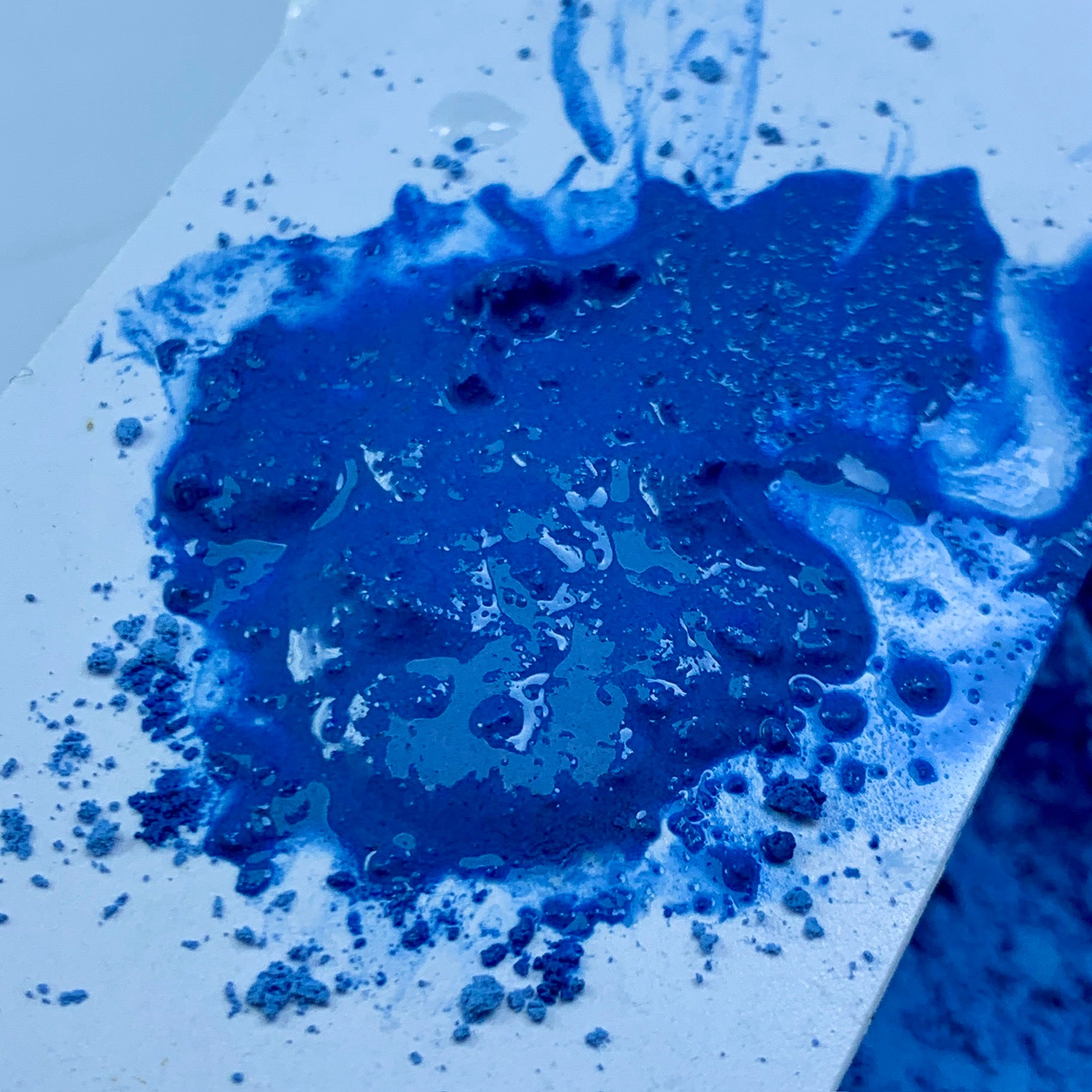 Lapis Lazuli Pigment, Ultramarine Powder, Royal Blue Pigment, 1500 Carats, Natural Pigment, Art Supplies, Resin Powder, Epoxy Resin Art, Fine Art Material, Painting Pigment, Lapis Powder, Artist Pigment