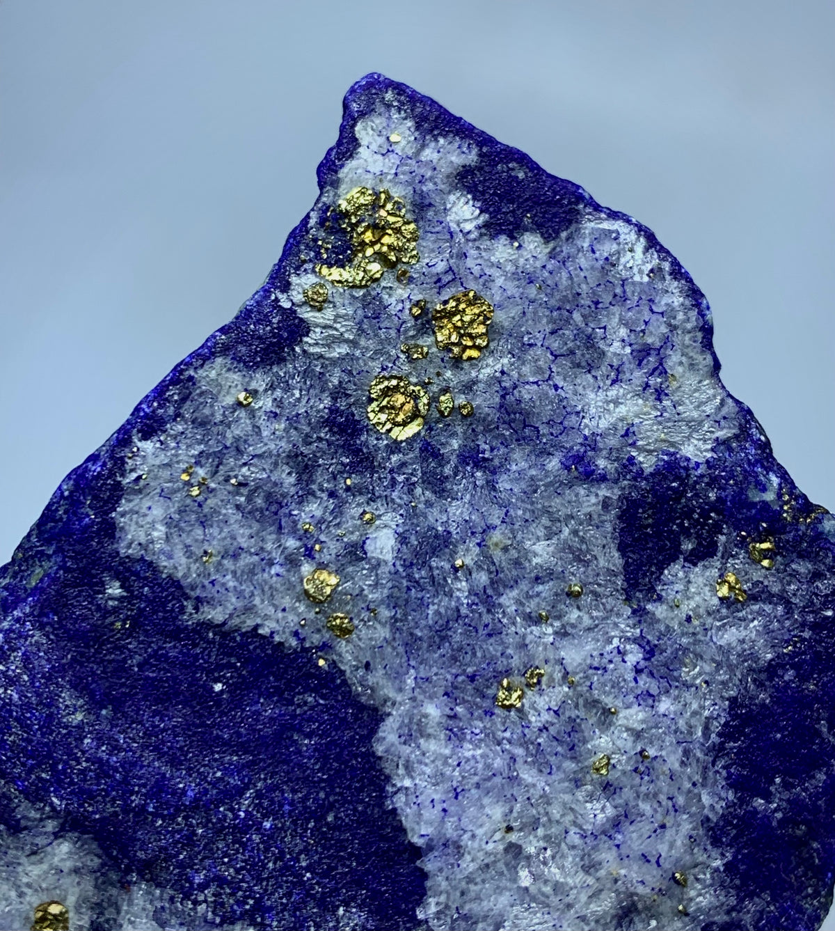 Slim Lapis Lazuli cabinet specimen from Badakhshan
Streamlined royal blue Lapis Lazuli specimen