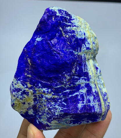 Large thick Lapis Lazuli block from Badakhshan
Chunky raw Lapis Lazuli piece with Pyrite veins