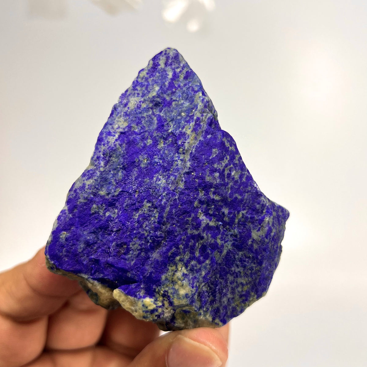 Rough Lapis Lazuli with Golden Pyrite
Lapis Lazuli Lazurite matrix specimen
Compact square Lapis Lazuli specimen
Lapis Lazuli with natural Calcite
Afghan Lapis Lazuli rough stone
Square-profile Lapis Lazuli display piece