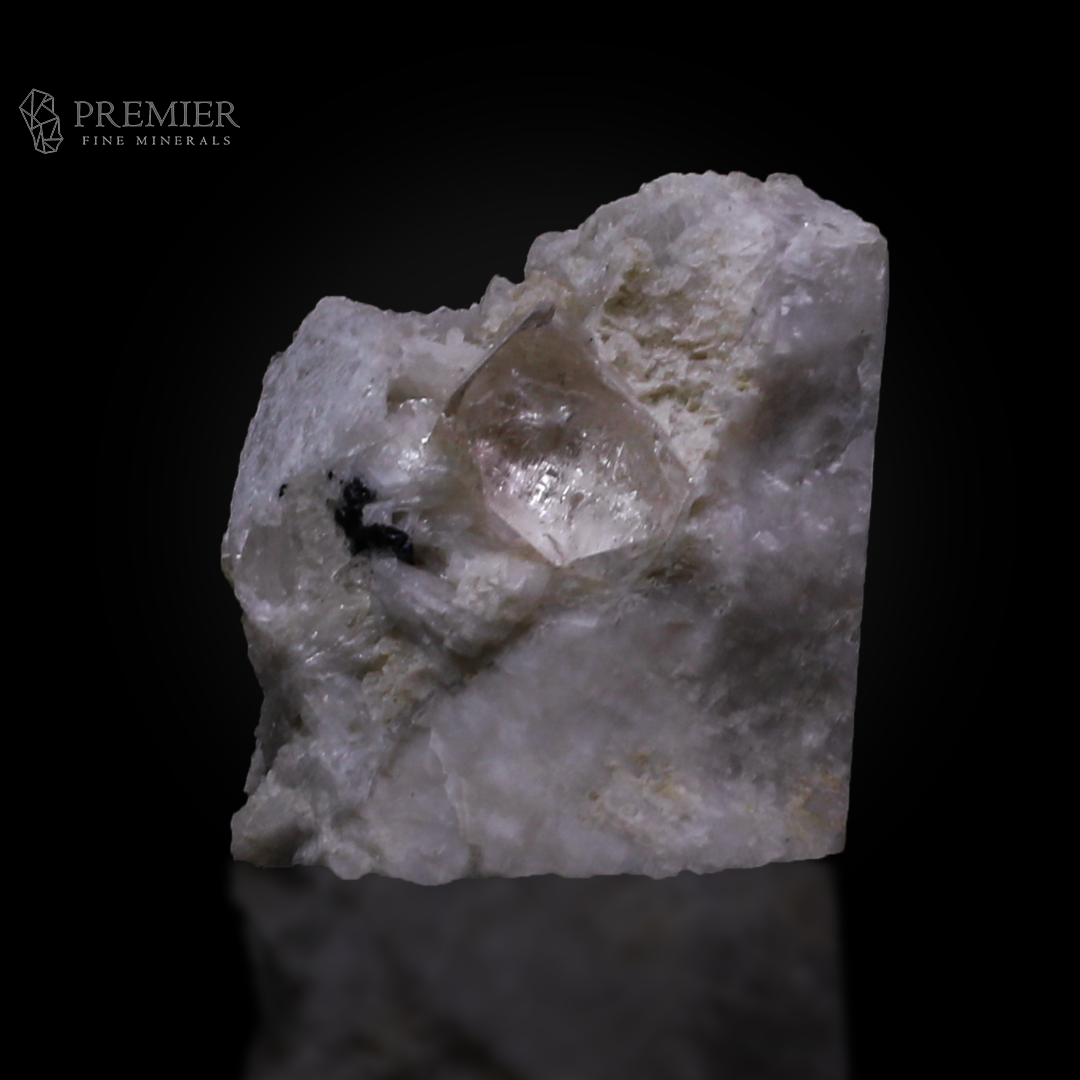 Topaz, Imperial Topaz, Feldspar, Combination Specimen, 42.7 Grams, 213.5 Carats, Pakistan Mineral, Skardu, Raw Crystal, Collector Grade, On Matrix, Gem Quality