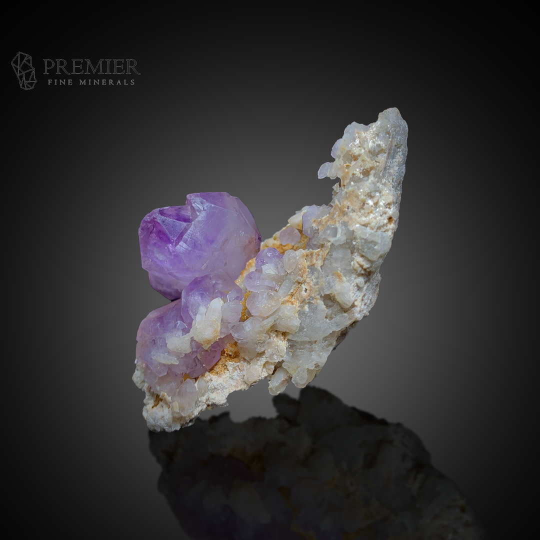 Amethyst, Calcite, Quartz, Geode, Cluster, 571 Carats, 114.2 Grams, Purple Crystal, Raw Mineral, Giant Specimen, On Matrix, Combination Specimen, Healing Crystal