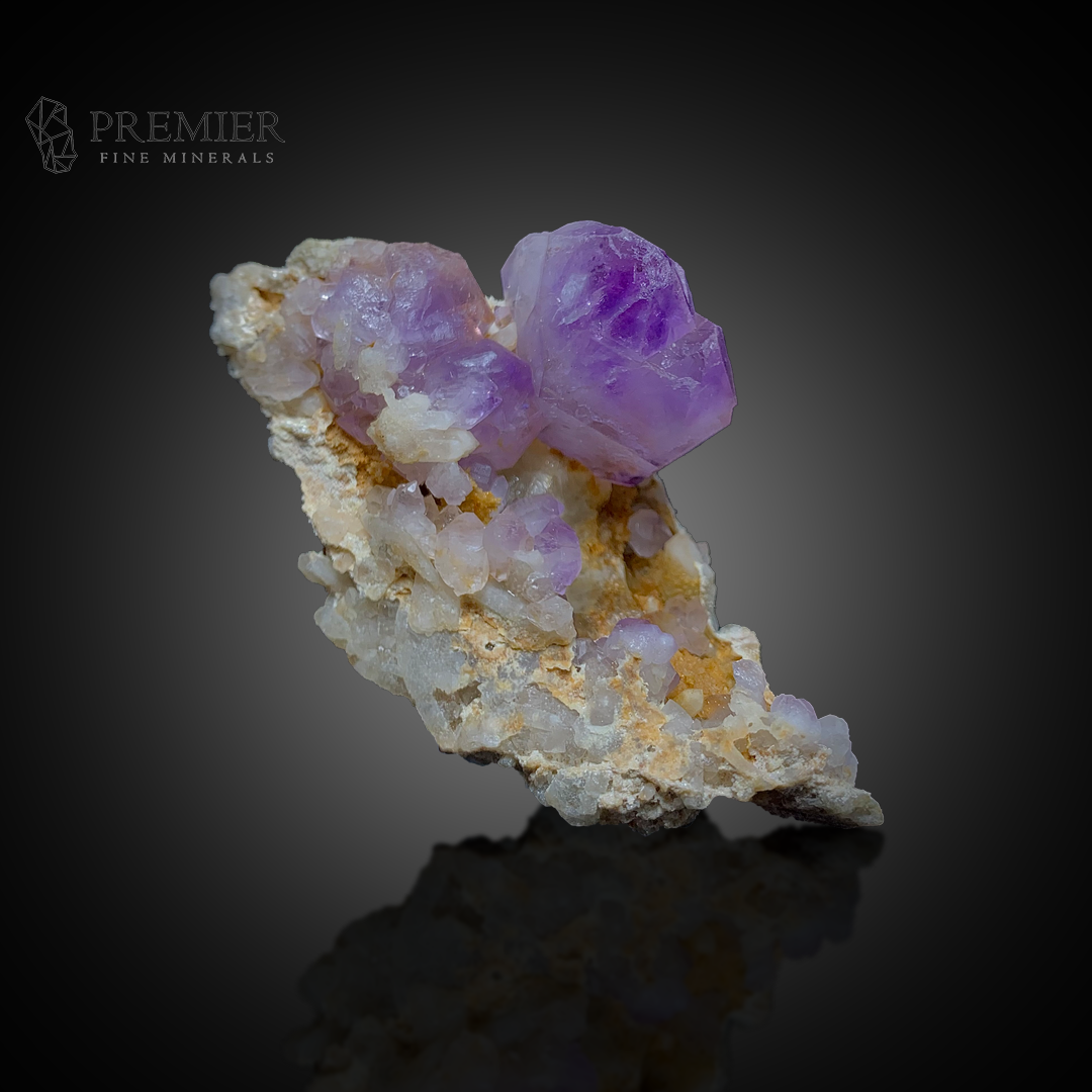 Amethyst, Calcite, Quartz, Geode, Cluster, 571 Carats, 114.2 Grams, Purple Crystal, Raw Mineral, Giant Specimen, On Matrix, Combination Specimen, Healing Crystal