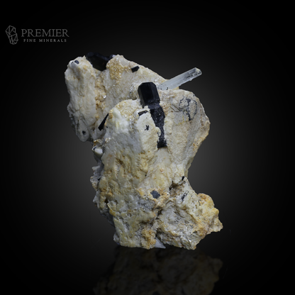 Aquamarine, Schorl, Tourmaline, Feldspar, Beryl, Combination Specimen, 235 Grams, 1175 Carats, Pakistan Mineral, Himalayan, Raw Crystal, Collector Grade, Aesthetic Mineral