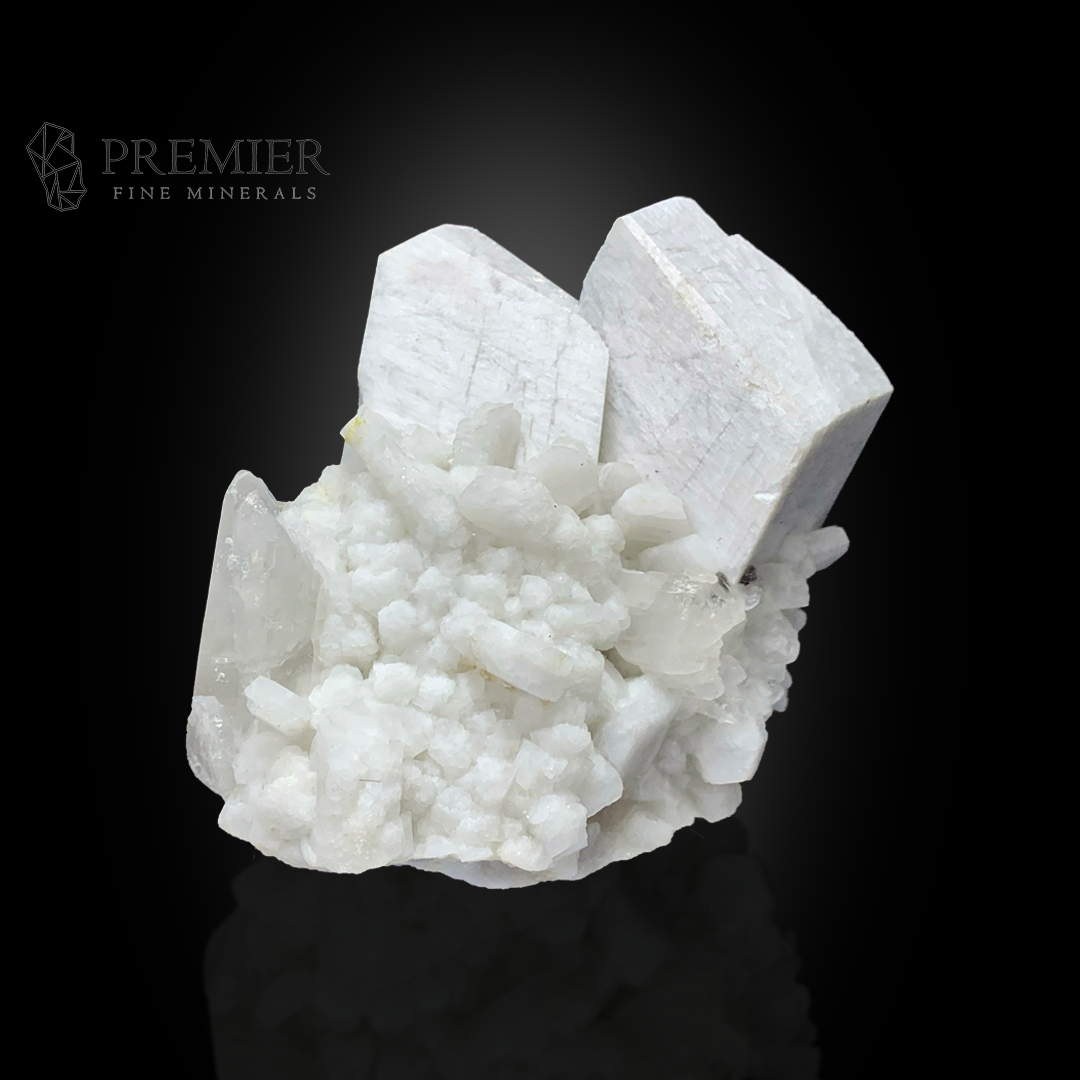 Feldspar, Quartz, Combination Specimen, 475 Grams, 2375 Carats, Pakistan Mineral, Giant Specimen, On Matrix, Healing Crystal, Raw Crystal, Clear Quartz, Himalayan, Crystal Cluster