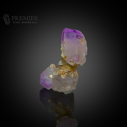 Amethyst, Quartz, Scepter Crystal, Rare Scepter, 17.4 Grams, 87 Carats, Afghanistan Mineral, Rare Mineral, Purple Crystal, Crystal Habit, Miniature Specimen, Healing Crystal, SiO2