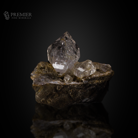 Window Quartz on Matrix Specimen - Pakistan