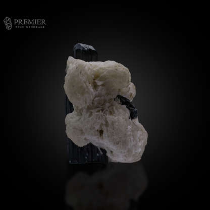 Schorl, Tourmaline, Albite, Fluorite, Green Fluorite, Combination Specimen, 44.7 Grams, 223.5 Carats, Pakistan Mineral, Skardu, Raw Crystal, Collector Grade, Miniature Specimen, Rare Association