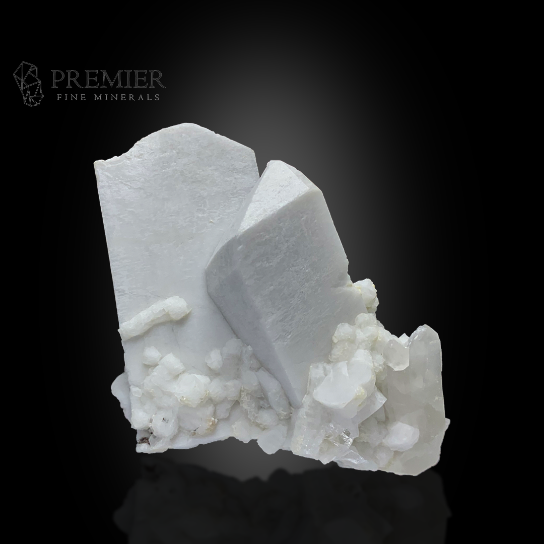 Feldspar, Quartz, Combination Specimen, 475 Grams, 2375 Carats, Pakistan Mineral, Giant Specimen, On Matrix, Healing Crystal, Raw Crystal, Clear Quartz, Himalayan, Crystal Cluster