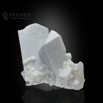 Feldspar, Quartz, Combination Specimen, 475 Grams, 2375 Carats, Pakistan Mineral, Giant Specimen, On Matrix, Healing Crystal, Raw Crystal, Clear Quartz, Himalayan, Crystal Cluster