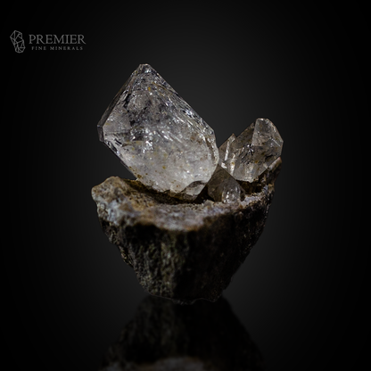 Window Quartz on Matrix Specimen - Pakistan