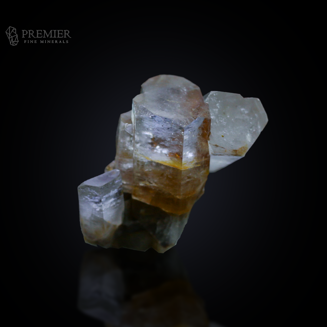 Aquamarine, Beryl, Crystal Cluster, 21.3 Grams, 106.5 Carats, Pakistan Mineral, Skardu, Himalayan, Raw Crystal, Collector Grade, Blue Crystal, Miniature Specimen