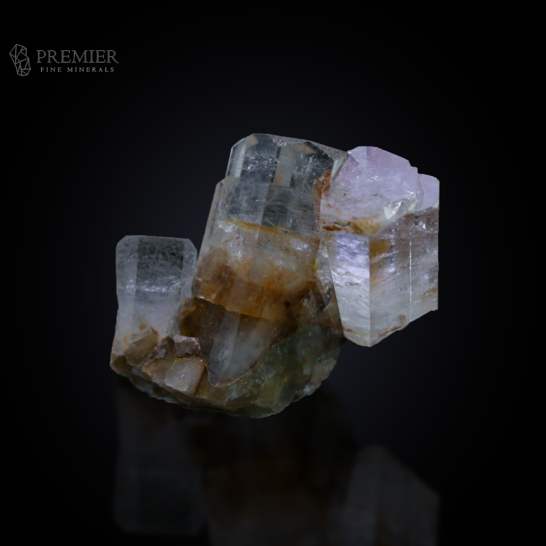 Aquamarine, Beryl, Crystal Cluster, 21.3 Grams, 106.5 Carats, Pakistan Mineral, Skardu, Himalayan, Raw Crystal, Collector Grade, Blue Crystal, Miniature Specimen