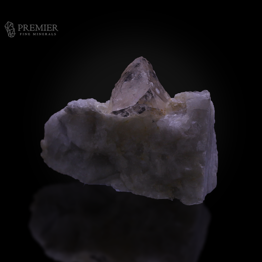 Etched Imperial Topaz on Feldspar Matrix - Pakistan