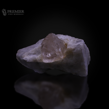 Etched Imperial Topaz on Feldspar Matrix - Pakistan