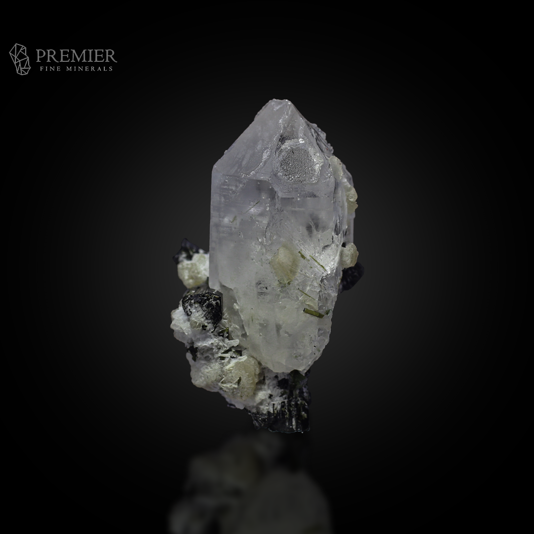 Quartz, Etched Quartz, Epidote, Mica, Inclusion Crystal, Combination Specimen, Rare Crystal, 65.4 Grams, 327 Carats, Afghanistan Mineral, Raw Crystal, Collector Grade, Unique Habit