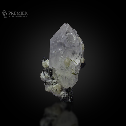 Quartz, Etched Quartz, Epidote, Mica, Inclusion Crystal, Combination Specimen, Rare Crystal, 65.4 Grams, 327 Carats, Afghanistan Mineral, Raw Crystal, Collector Grade, Unique Habit