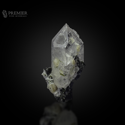 Quartz, Etched Quartz, Epidote, Mica, Inclusion Crystal, Combination Specimen, Rare Crystal, 65.4 Grams, 327 Carats, Afghanistan Mineral, Raw Crystal, Collector Grade, Unique Habit