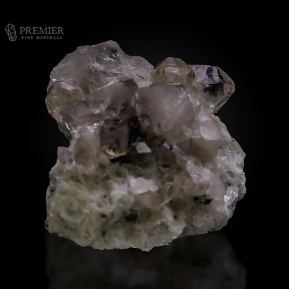 Topaz, Quartz, Combination Specimen, 77 Grams, 385 Carats, Pakistan Mineral, Skardu, Raw Crystal, Collector Grade, On Matrix, Gem Quality, Miniature Specimen