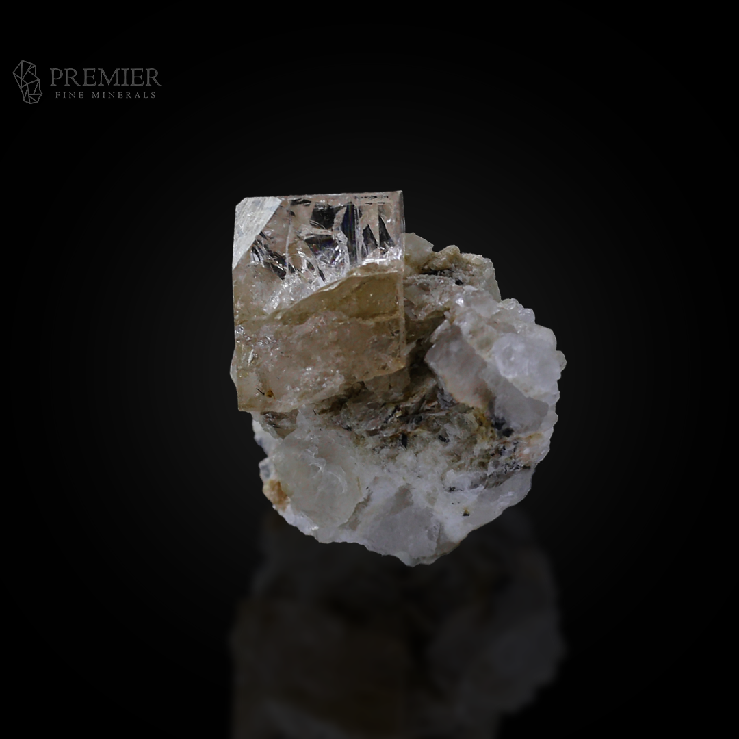 Etched Topaz Crystal on Matrix - Skardu, Pakistan