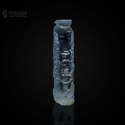 Aquamarine, Beryl, Etched Crystal, Cap Terminated, Geometric Pattern, 19.85 Carats, 3.97 Grams, Pakistan Mineral, Raw Crystal, Collector Grade, Thumbnail, Gem Quality
